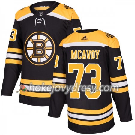Pánské Hokejový Dres Boston Bruins Charlie McAvoy 73 Adidas 2017-2018 Černá Authentic